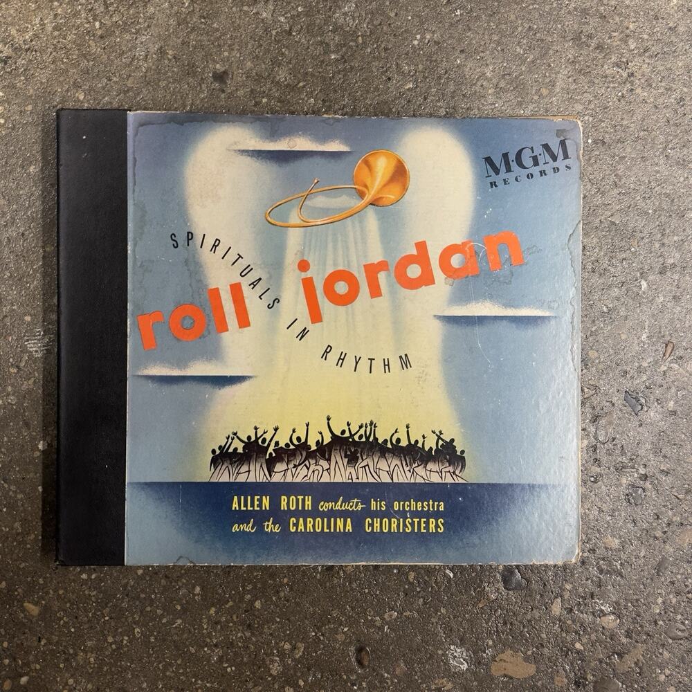 Roll Jordan Spirituals in Rhythm Allen Roth MGM Records Vintage LP Vinyl